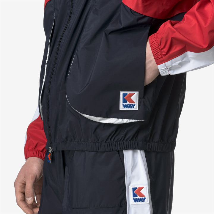 7002 FULL ZIP - Jackets - Short - UNISEX - BLUE RED WHITE