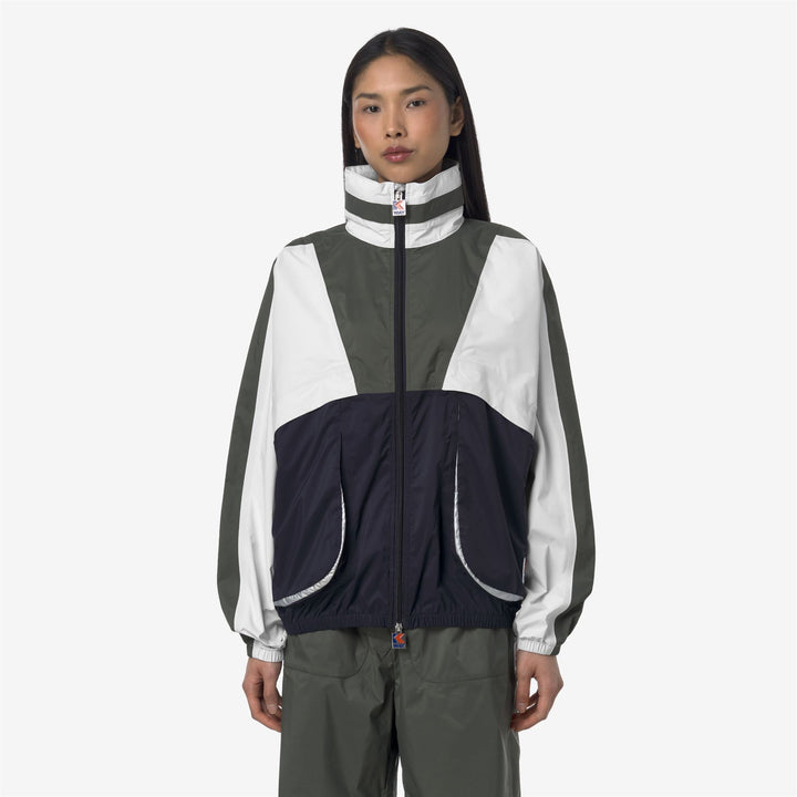 7002 FULL ZIP - Jackets - Short - UNISEX - BLUE WHITE GREEN