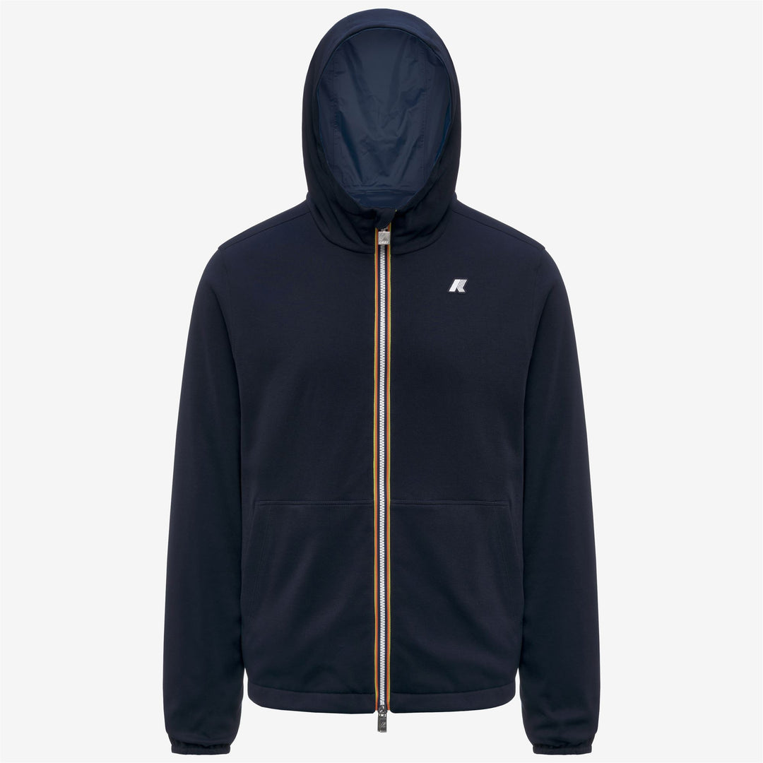 JAKE DOUBLE INTERLOCK - Vestes - Court - Homme - Blue Depth-Blue Insignia main