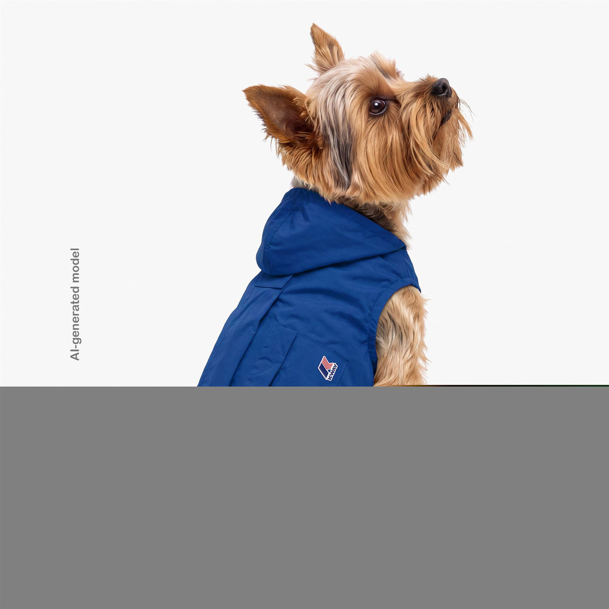 Jackets_UNISEX_  BEVERLY_Dog Coat_Blue Royal Marine - Commercial 5