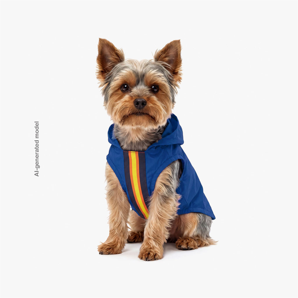 Jackets_UNISEX_  BEVERLY_Dog Coat_Blue Royal Marine - Commercial 4