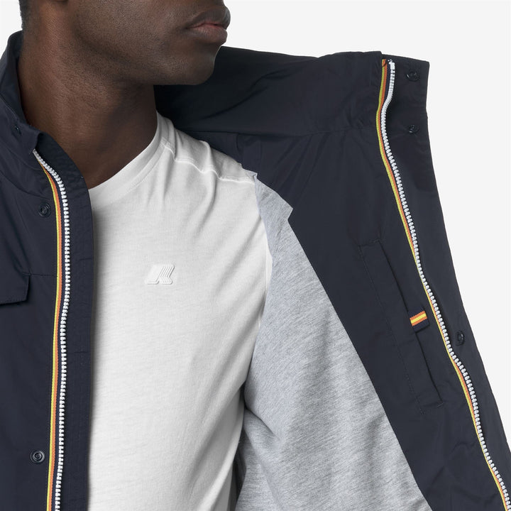 MANUEL STRETCH NYLON JERSEY - Jackets - Mid - MAN - BLUE DEPTH