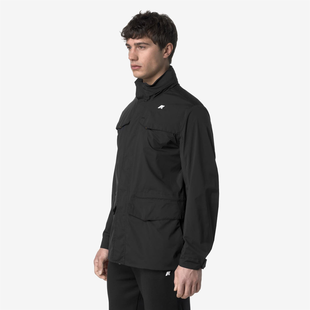 MANUEL STRETCH NYLON JERSEY - Jackets - Mid - MAN - BLACK PURE