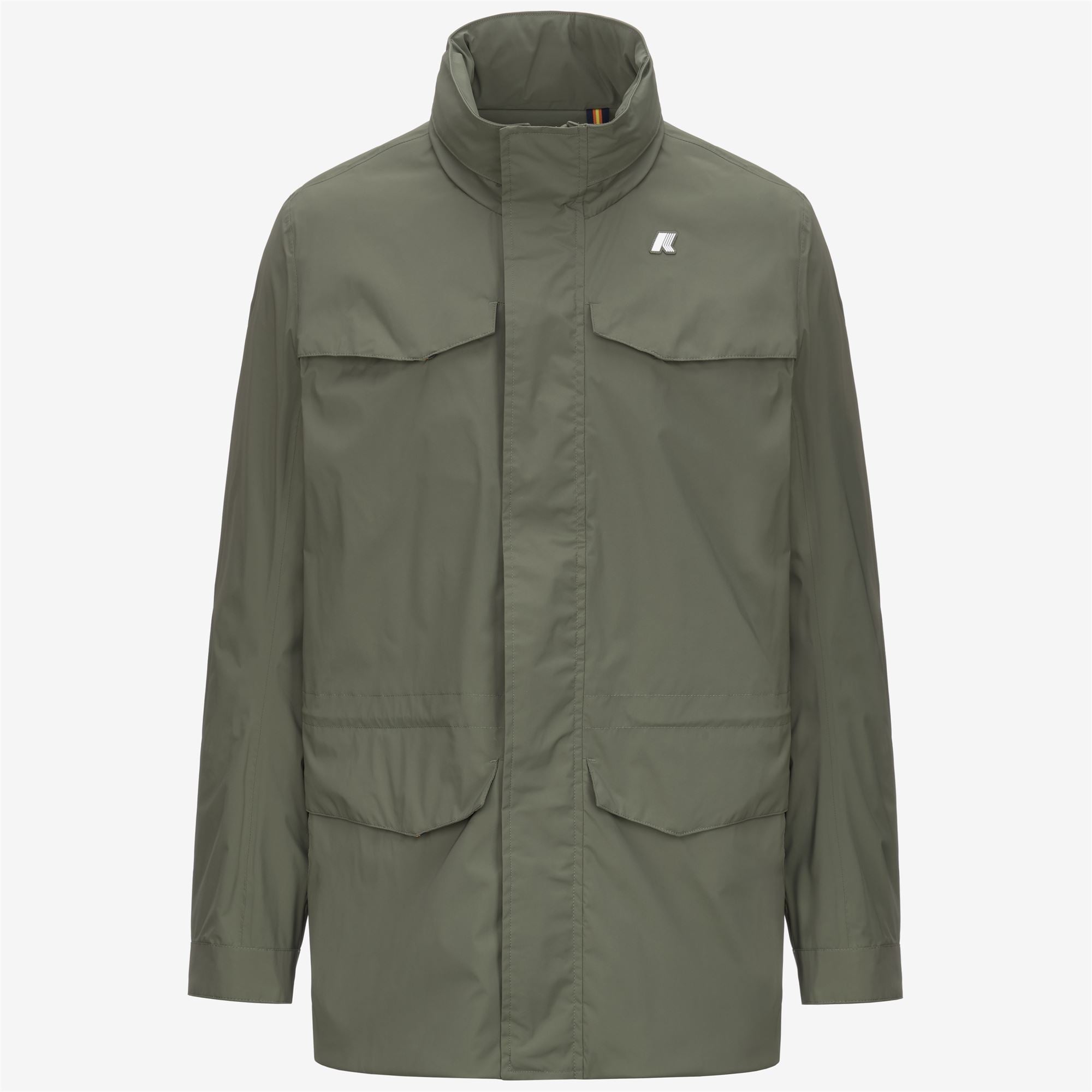 Jackets_MAN_MANUEL STRETCH NYLON JERSEY_Mid_Green Lichen - Commercial 1