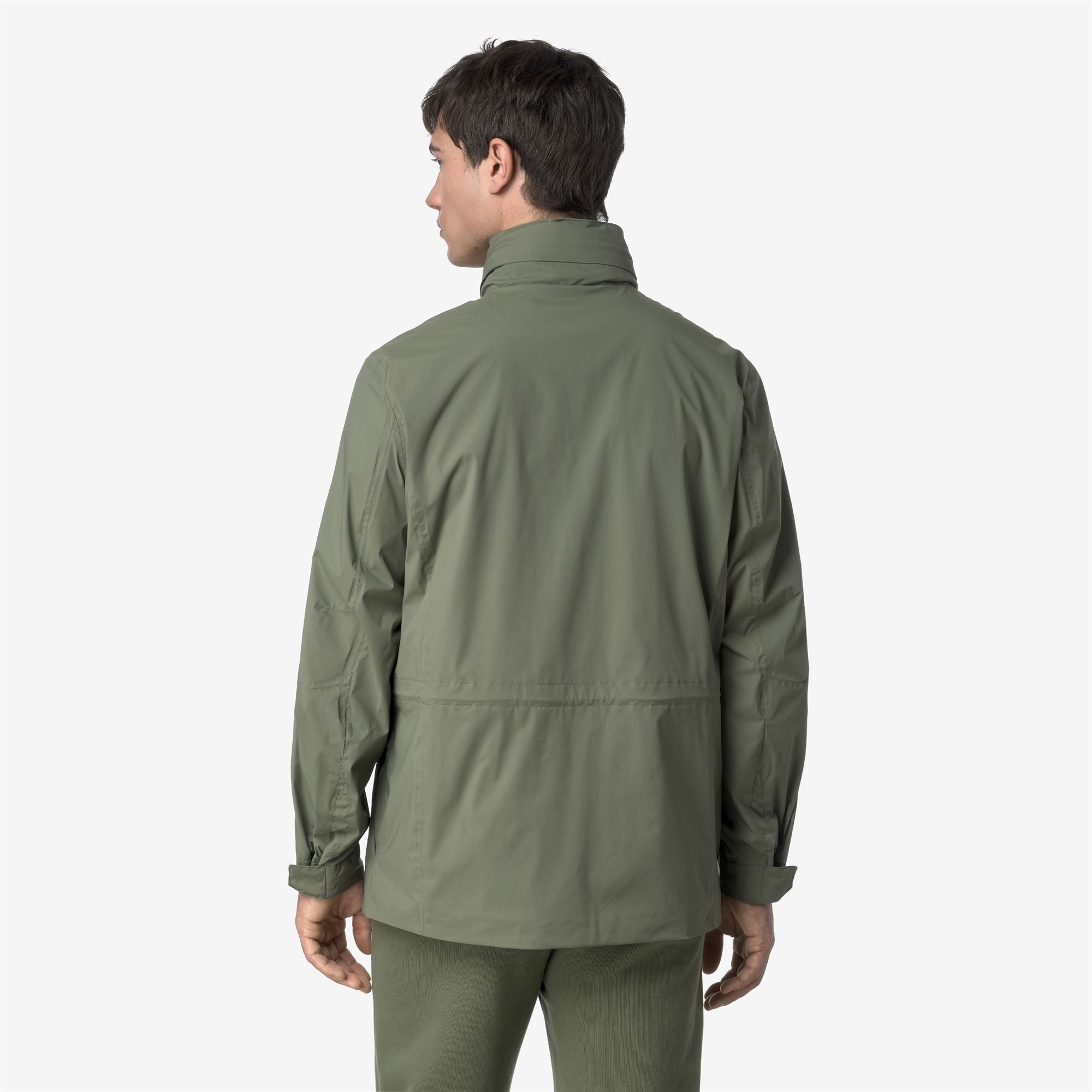 Jackets_MAN_MANUEL STRETCH NYLON JERSEY_Mid_Green Lichen - Commercial 6