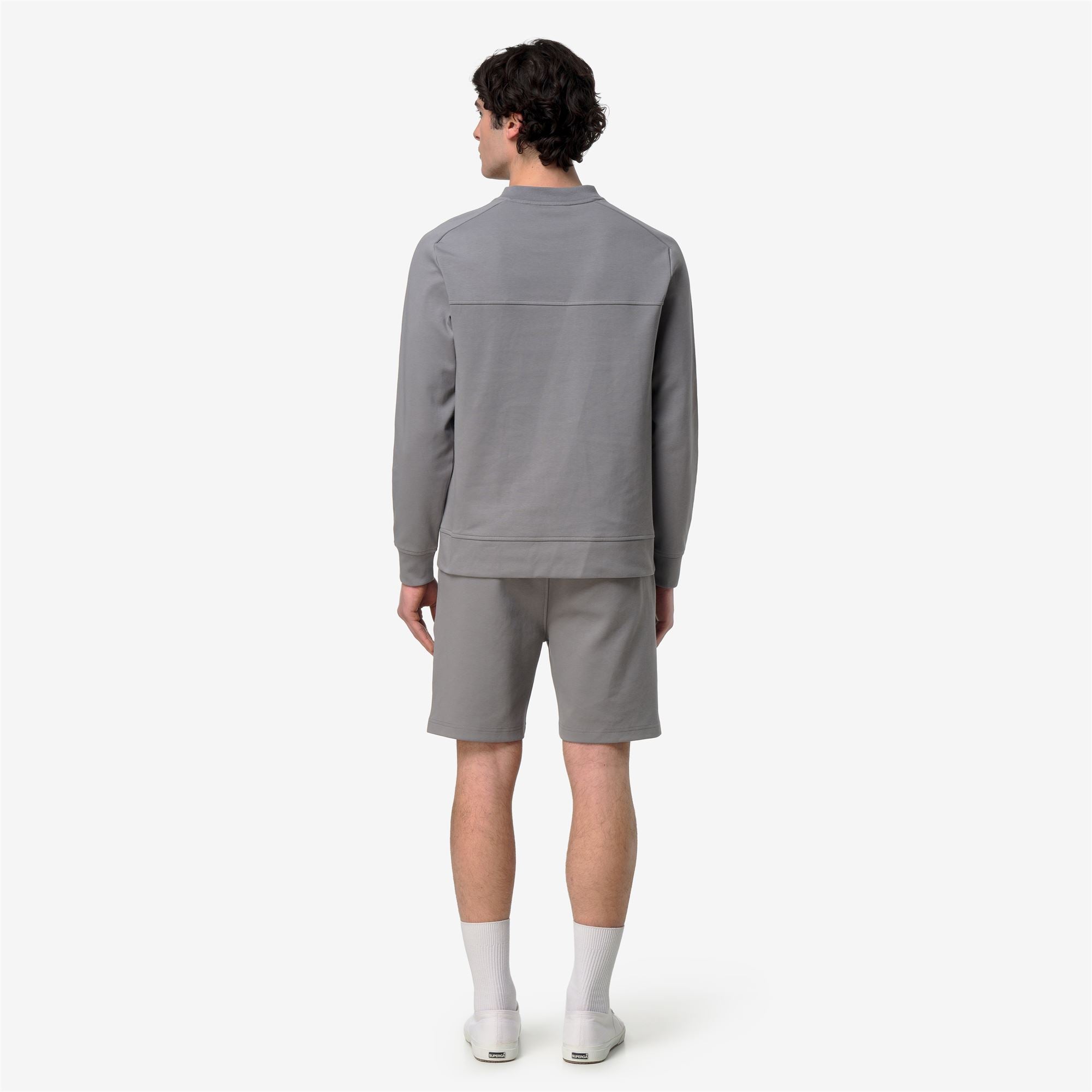 Fleece_Man_MEDINE INTERLOCK_Jumper_Grey Frost - Commercial 6