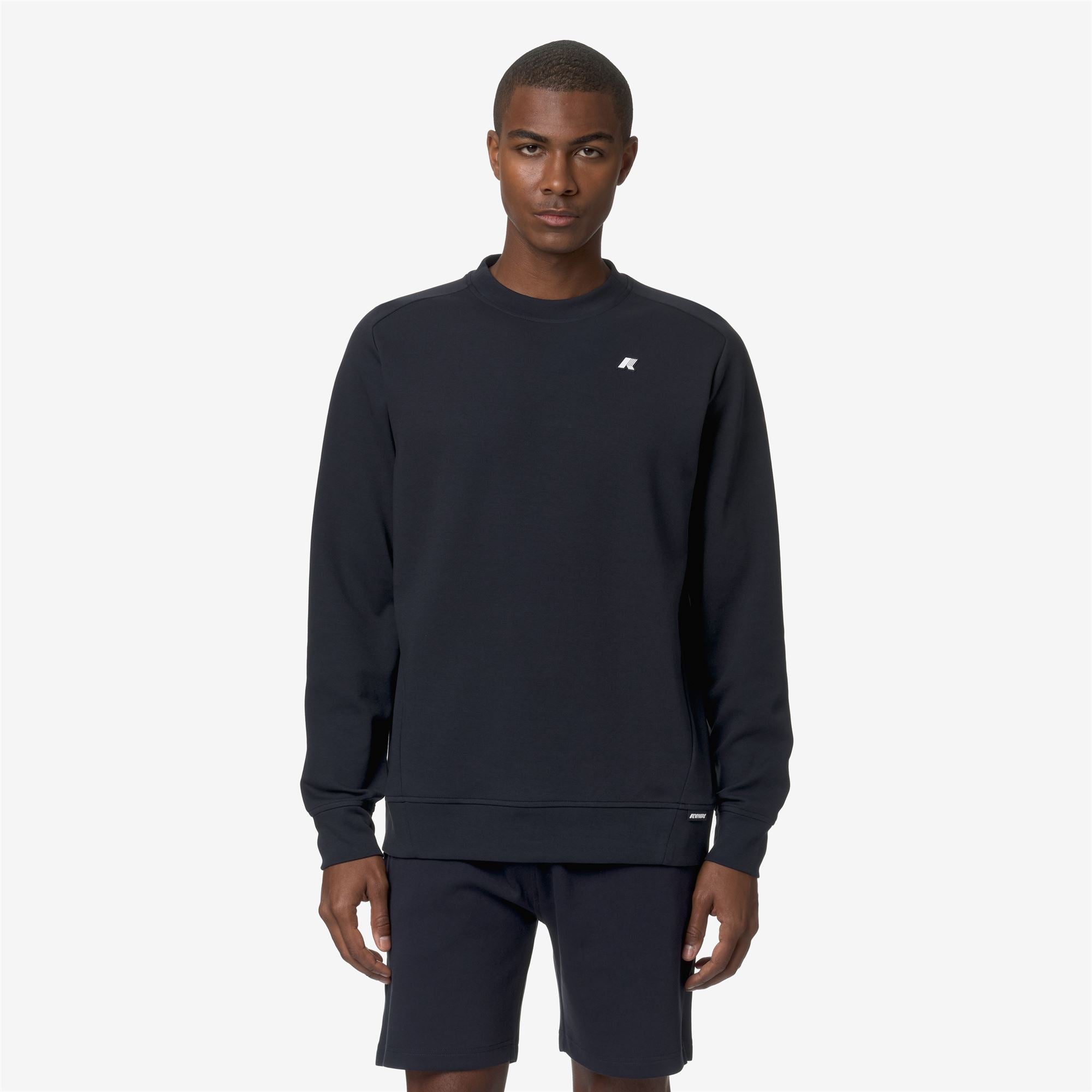 Fleece_MAN_MEDINE INTERLOCK_Jumper_Blue Depth - Commercial 4