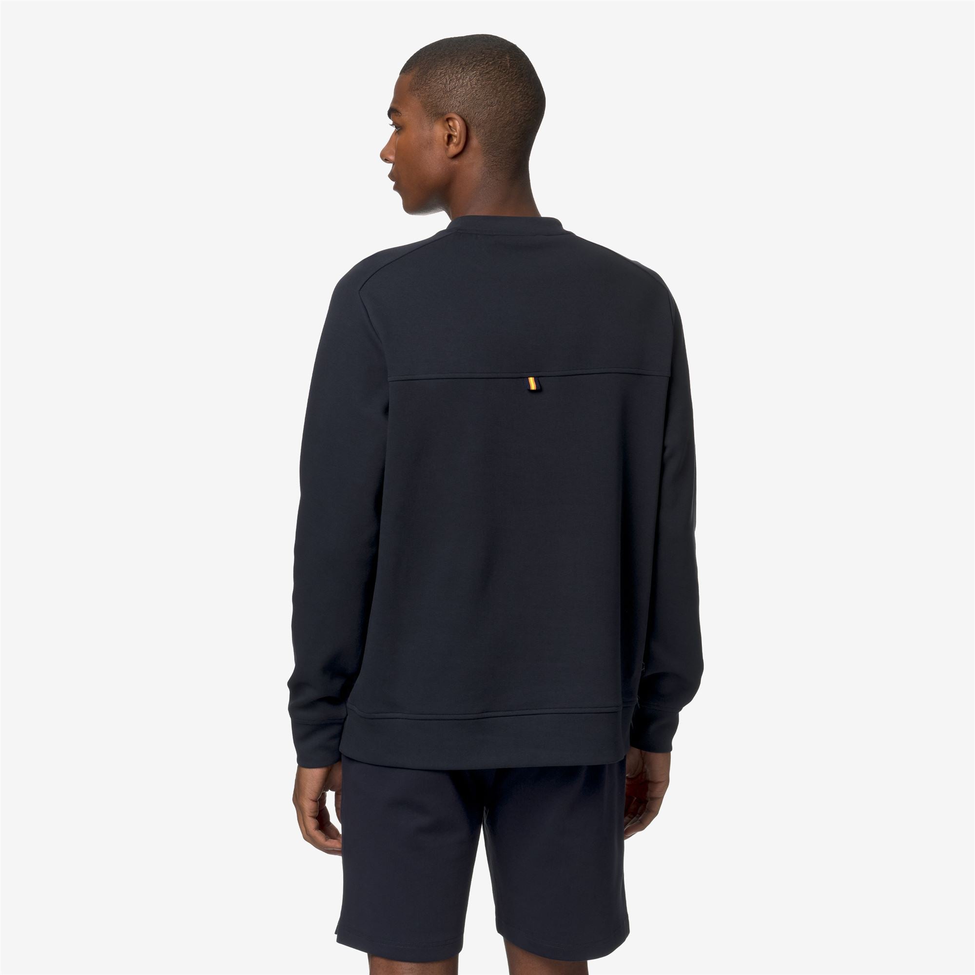 Fleece_MAN_MEDINE INTERLOCK_Jumper_Blue Depth - Commercial 6