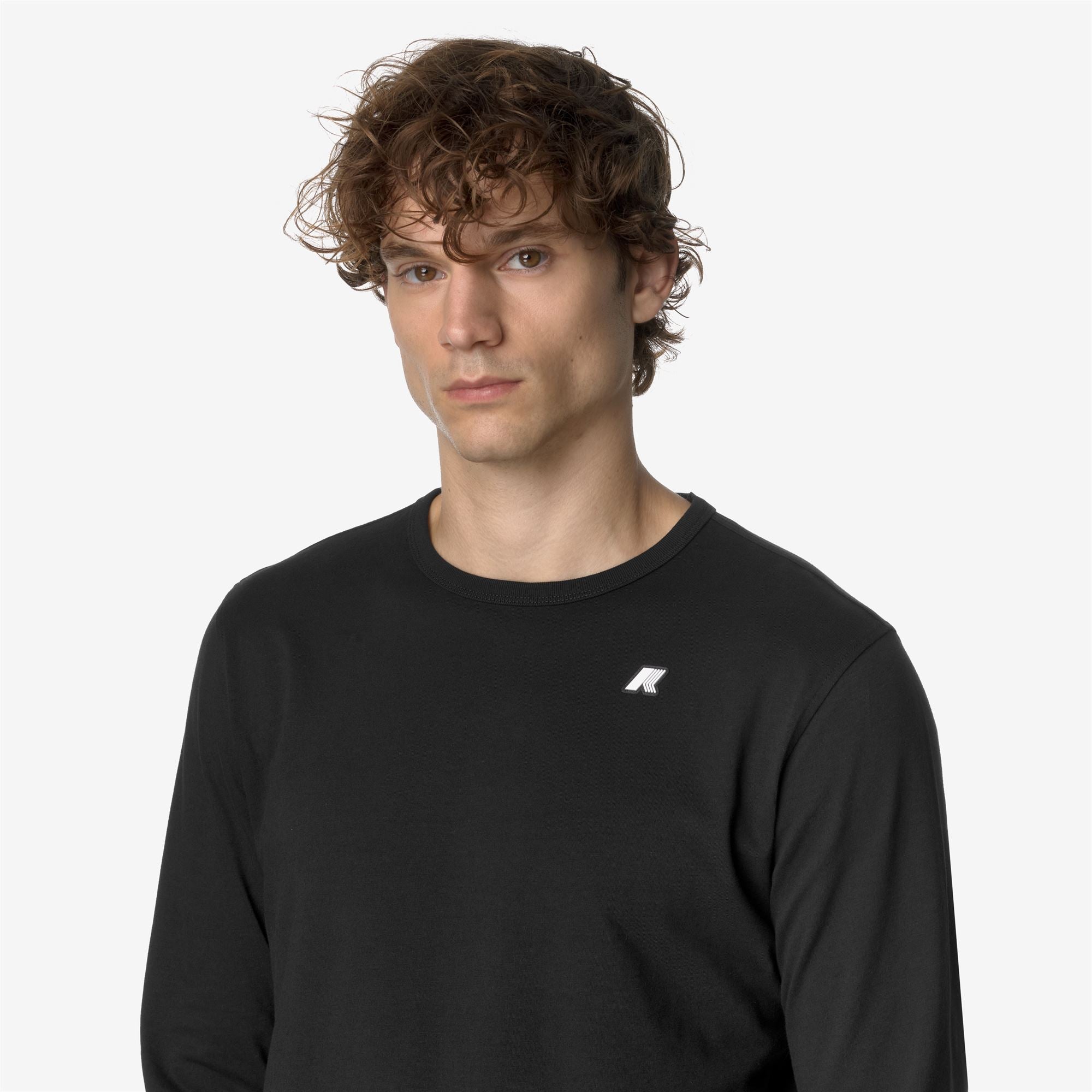 T-Shirts & Top_MAN_ELMER JS PEACH_T-Shirt_Black Pure - Commercial 7