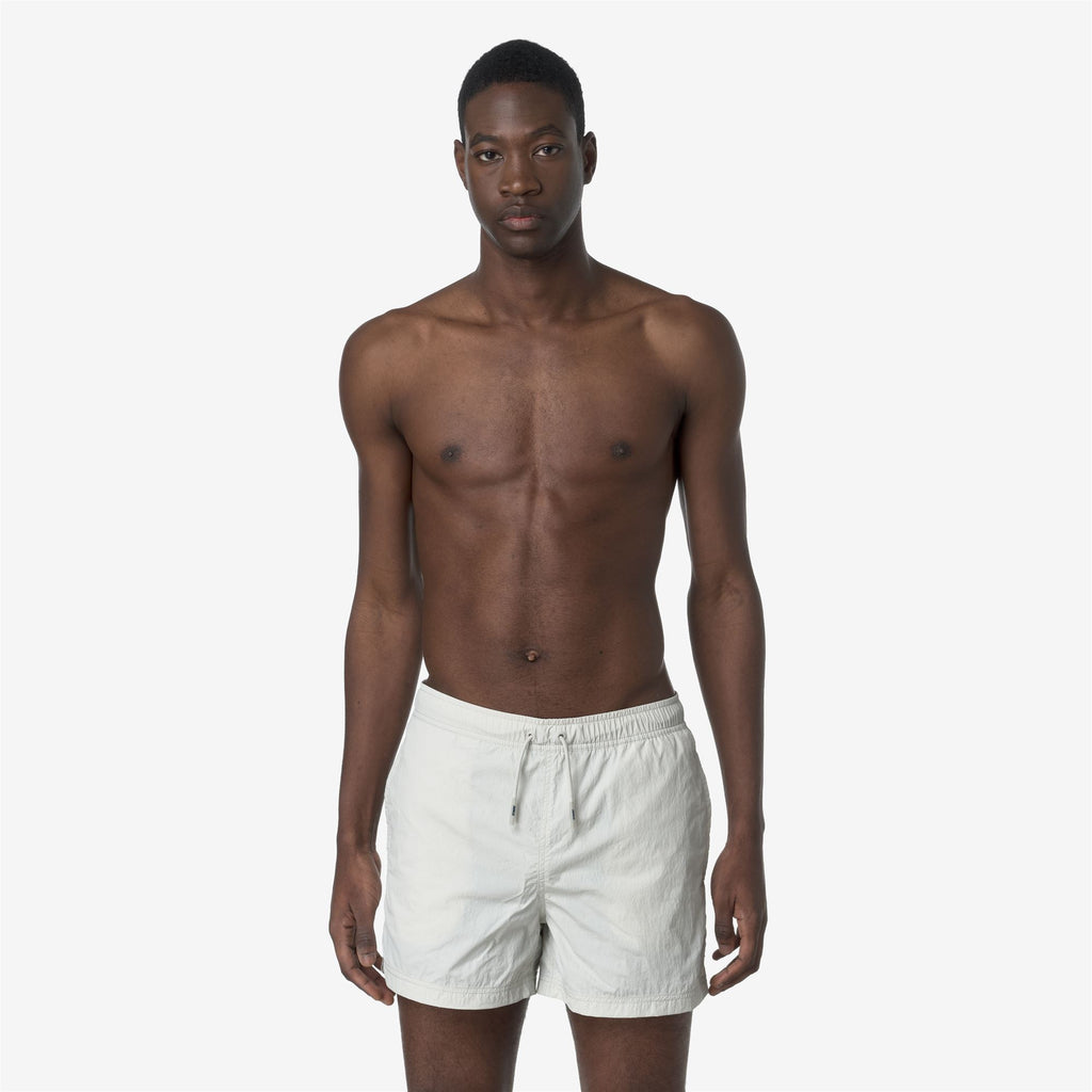 Bathing Suits_MAN_HAZEL BEACH_Swimming Trunks_BEIGE LT - Commercial 4