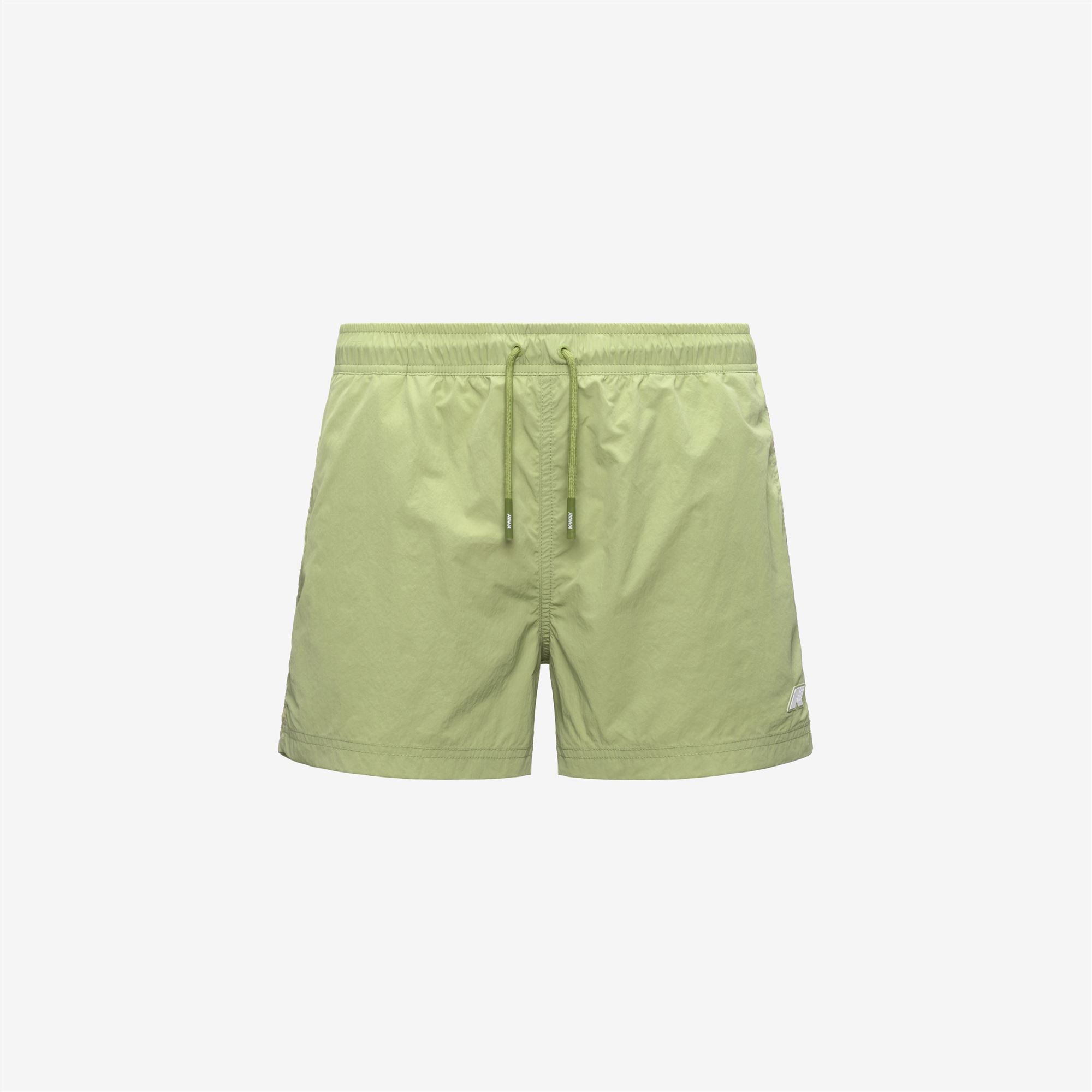 Bathing Suits_Man_HAZEL BEACH_Swimming Trunks_Green Dk Lime - Commercial 1