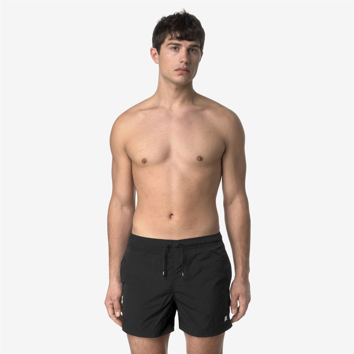 HAZEL BEACH - Bathing Suits - Swimming Trunks - MAN - BLACK PURE