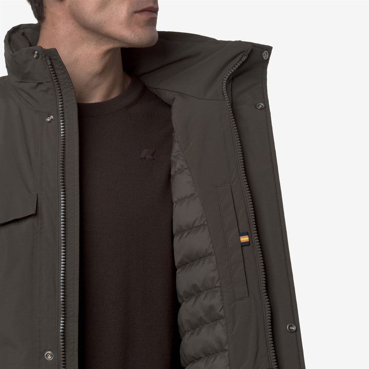 MANUEL WARM OTTOMAN - Jackets - Mid - MAN - Black Olive 2
