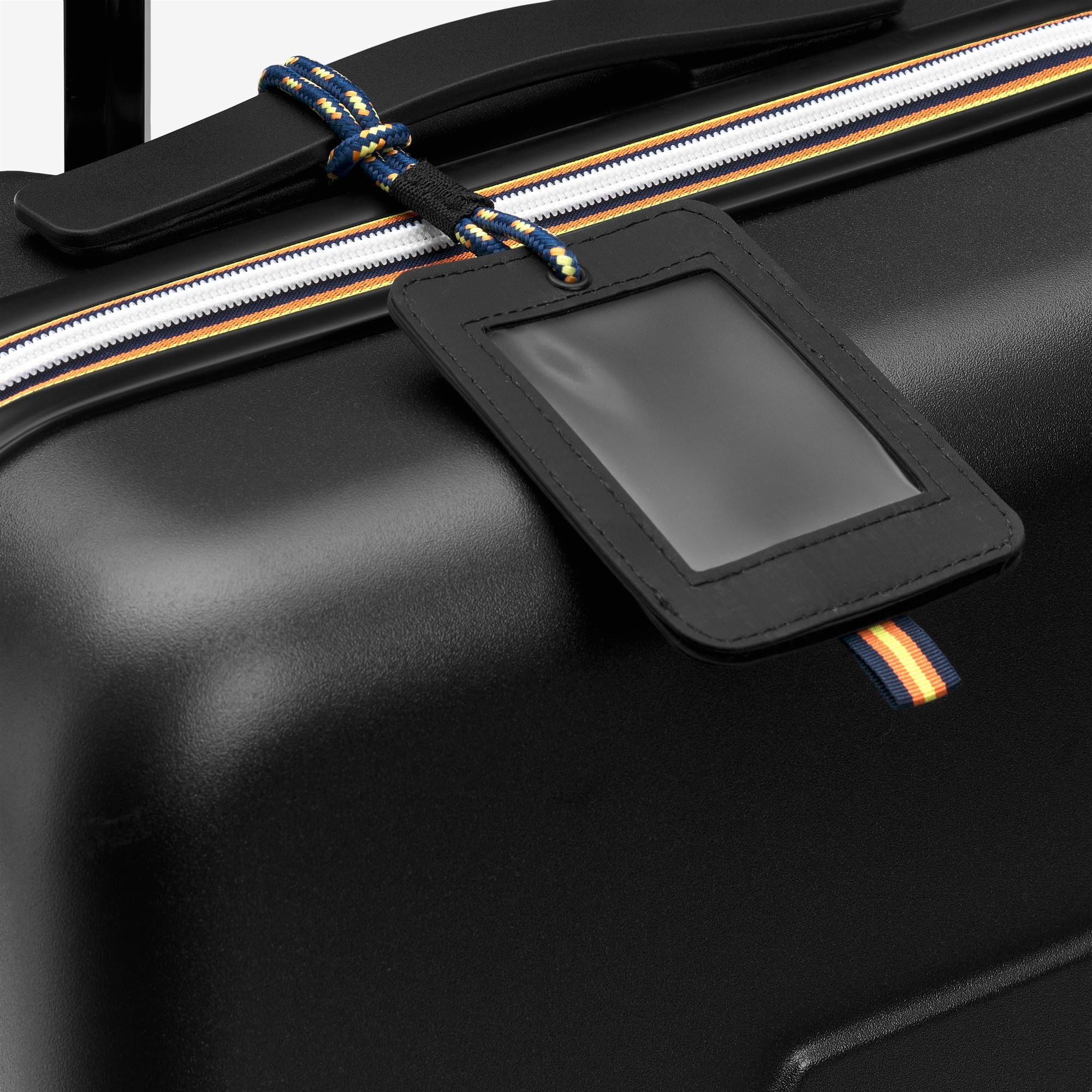 Luggage Bags_UNISEX_EUDOXIE LOGO_Trolley_Black Pure - Commercial 4