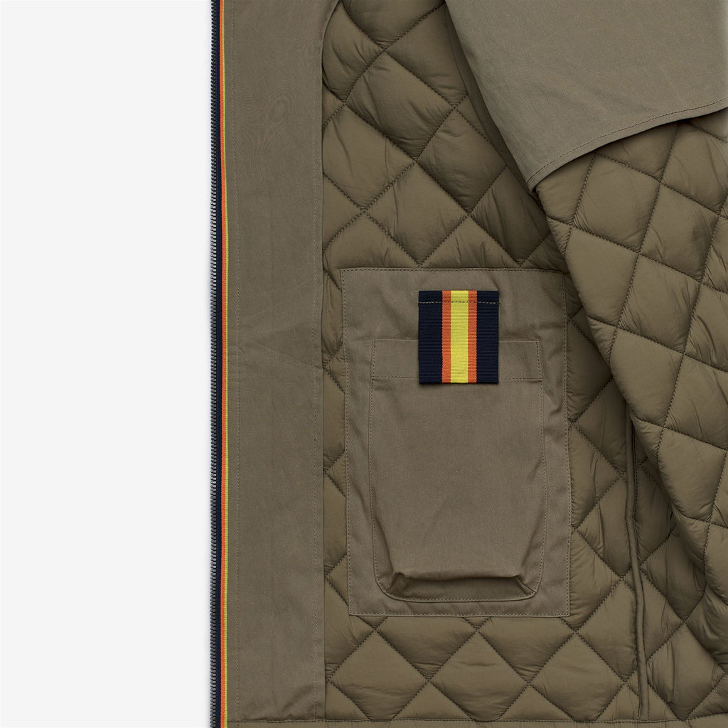 Jackets_Woman_TOSCA WAX COTTON NYLON_Short_Green Army - Commercial 2