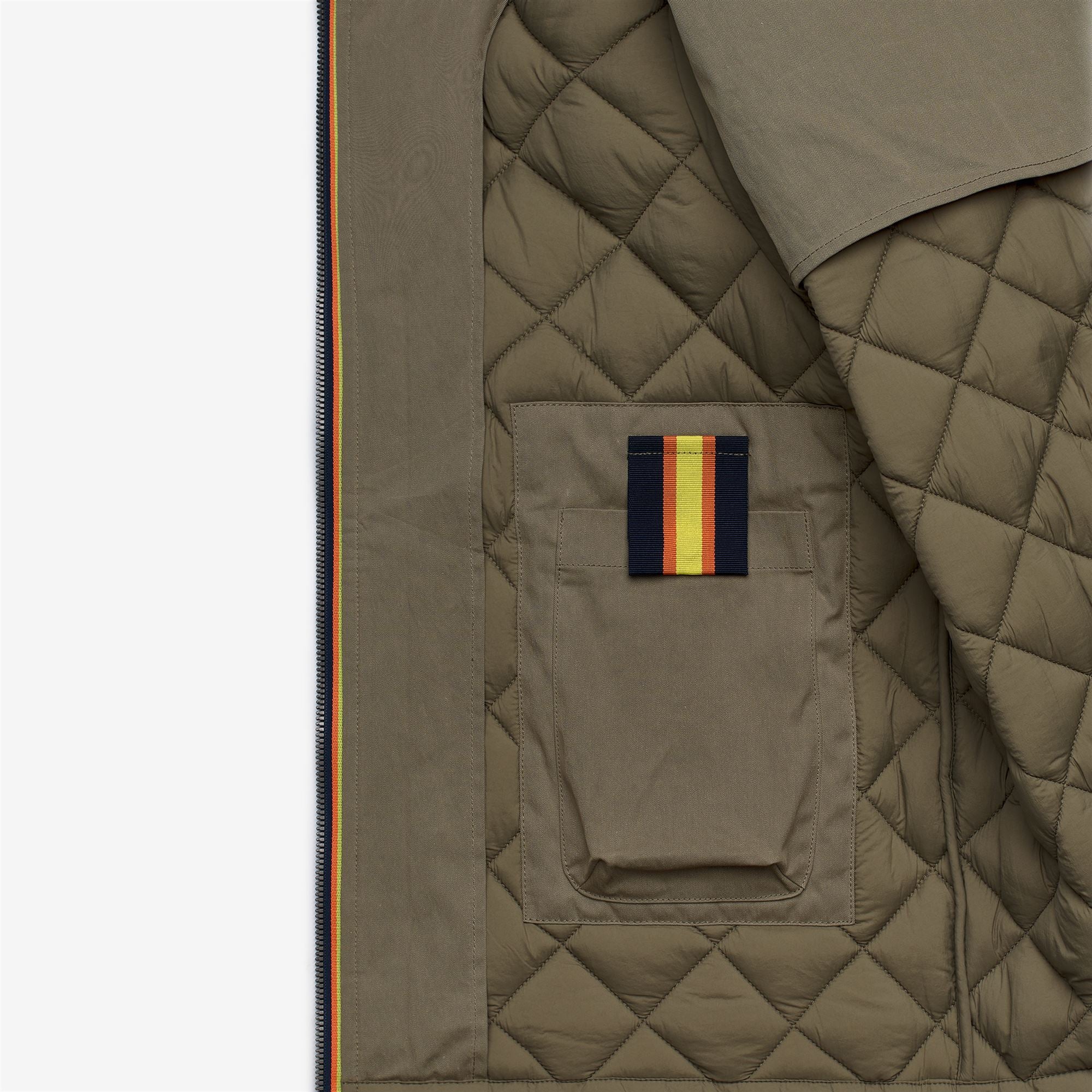 Jackets_Woman_TOSCA WAX COTTON NYLON_Short_Green Army - Commercial 2