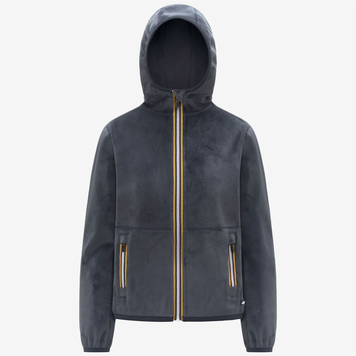 Fleece_WOMAN_LILY VELOUR POLAR DOUBLE_Jacket_Blue Airforce Combo - Blue Airforce - Commercial 1
