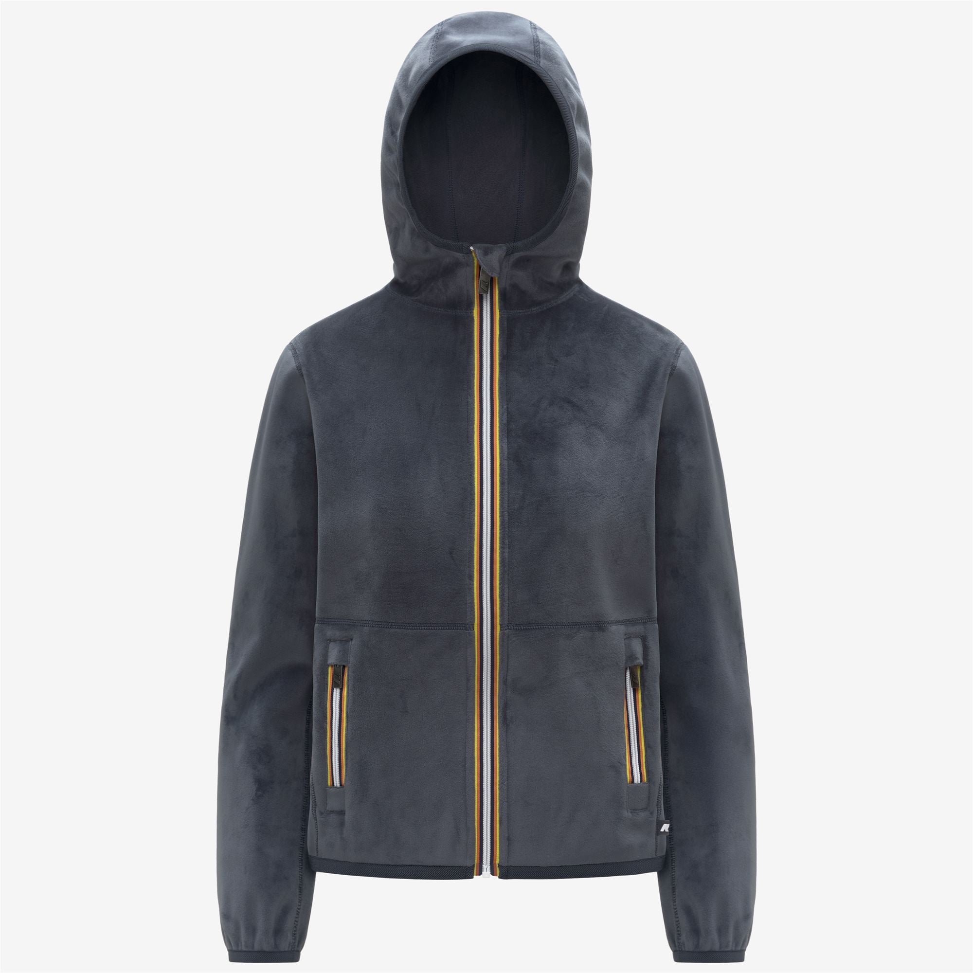 Fleece_WOMAN_LILY VELOUR POLAR DOUBLE_Jacket_Blue Airforce Combo - Blue Airforce - Commercial 1
