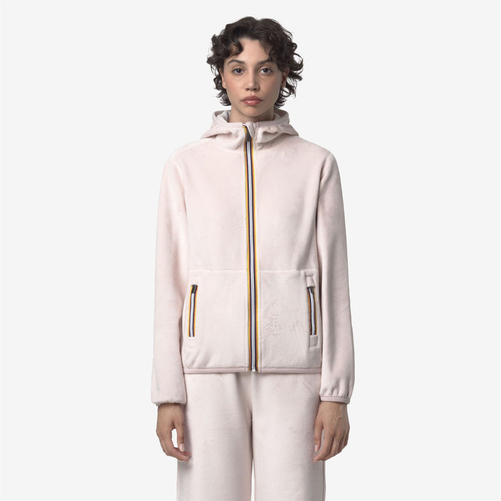 LILY VELOUR POLAR REVERSIBLE - Fleece - Jacket - WOMAN - Rose Hushed-Rose Hushed