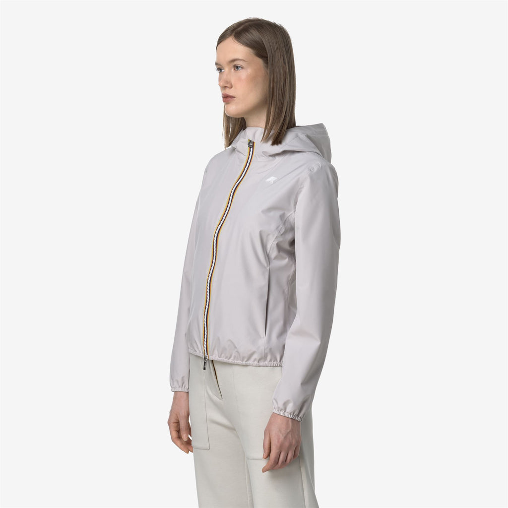 Jackets_WOMAN_LILY STRETCH POLY JERSEY_Short_BEIGE LT - Commercial 5