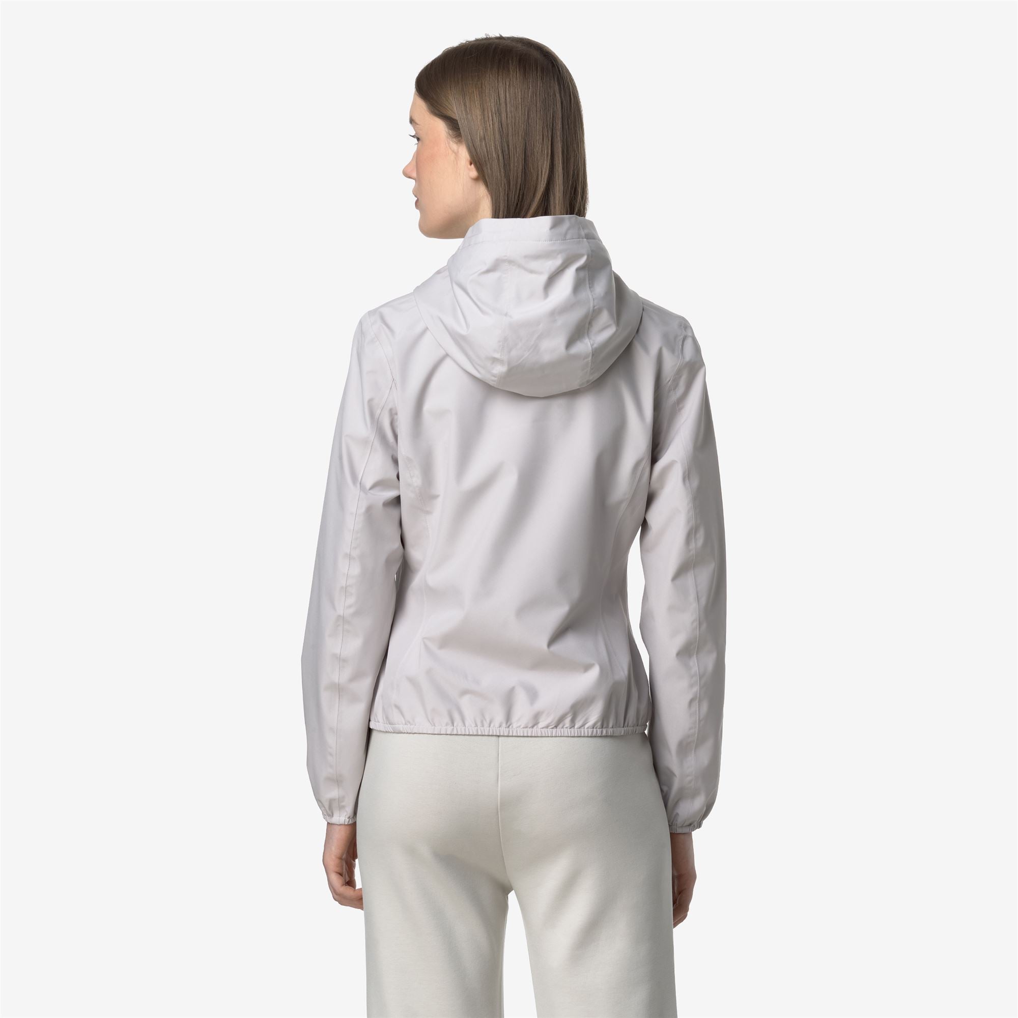 Jackets_WOMAN_LILY STRETCH POLY JERSEY_Short_BEIGE LT - Commercial 6