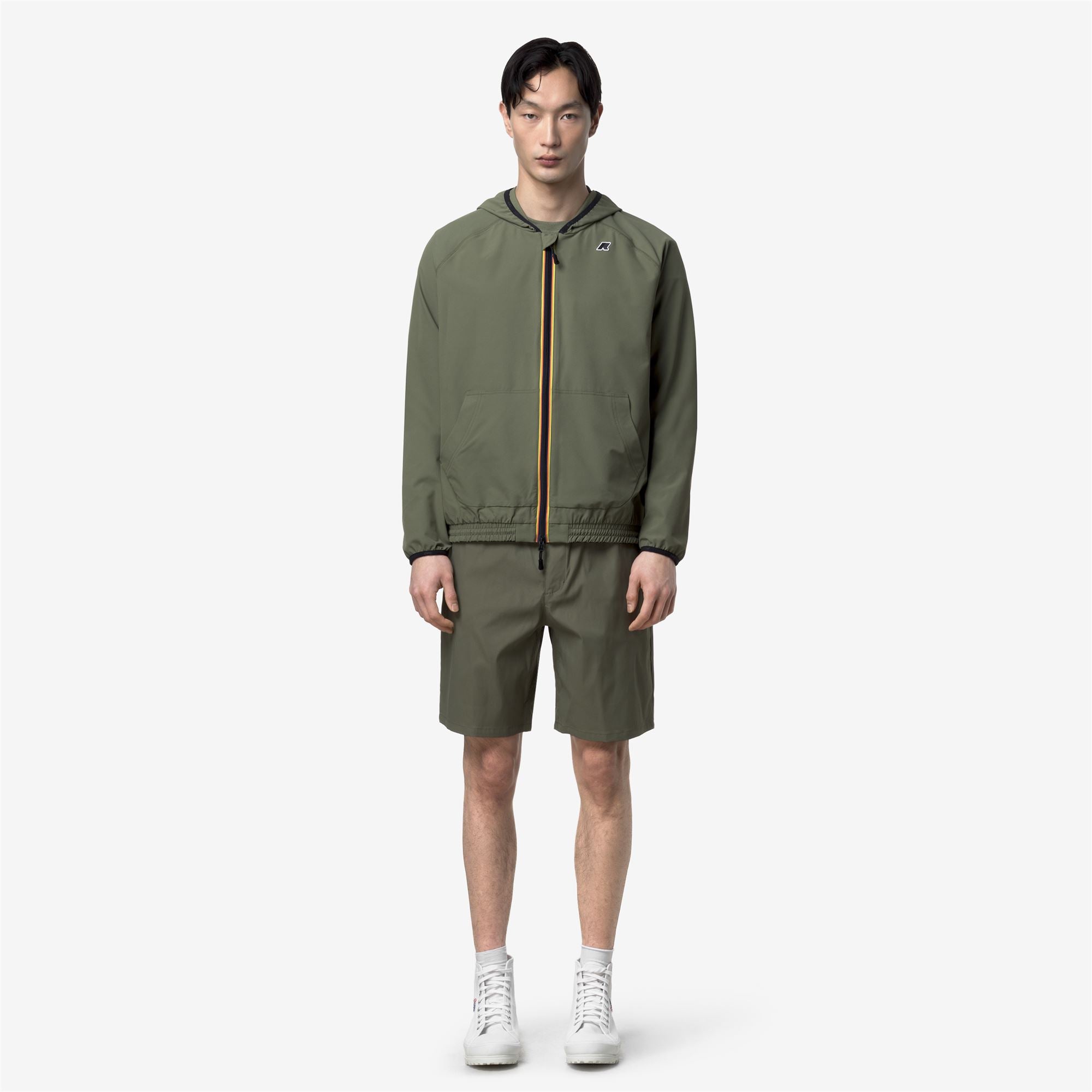Fleece_Man_SIA_Jacket_Green Lichen - Commercial 4