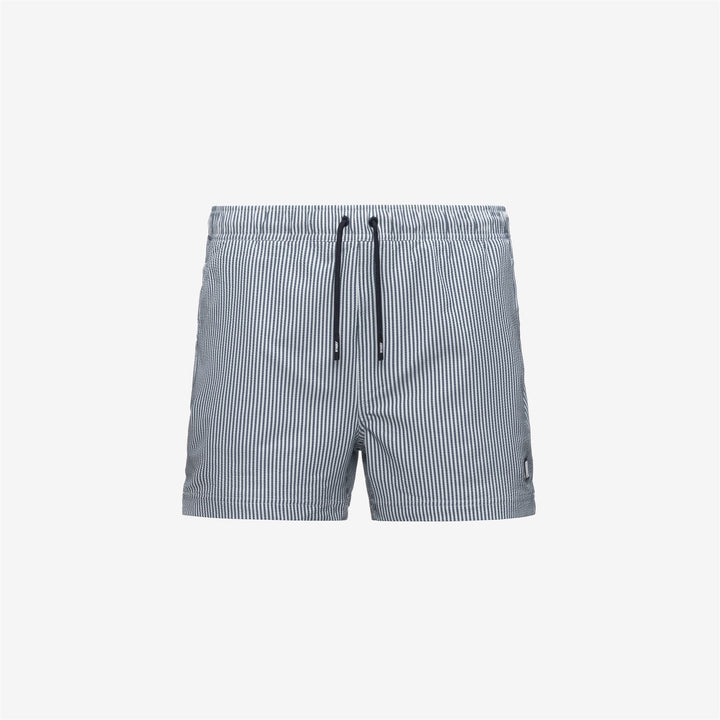 HAZEL MID STRIPES BEACH - Maillots de bain - Maillots de bain - Homme - White-Blue Depth 1