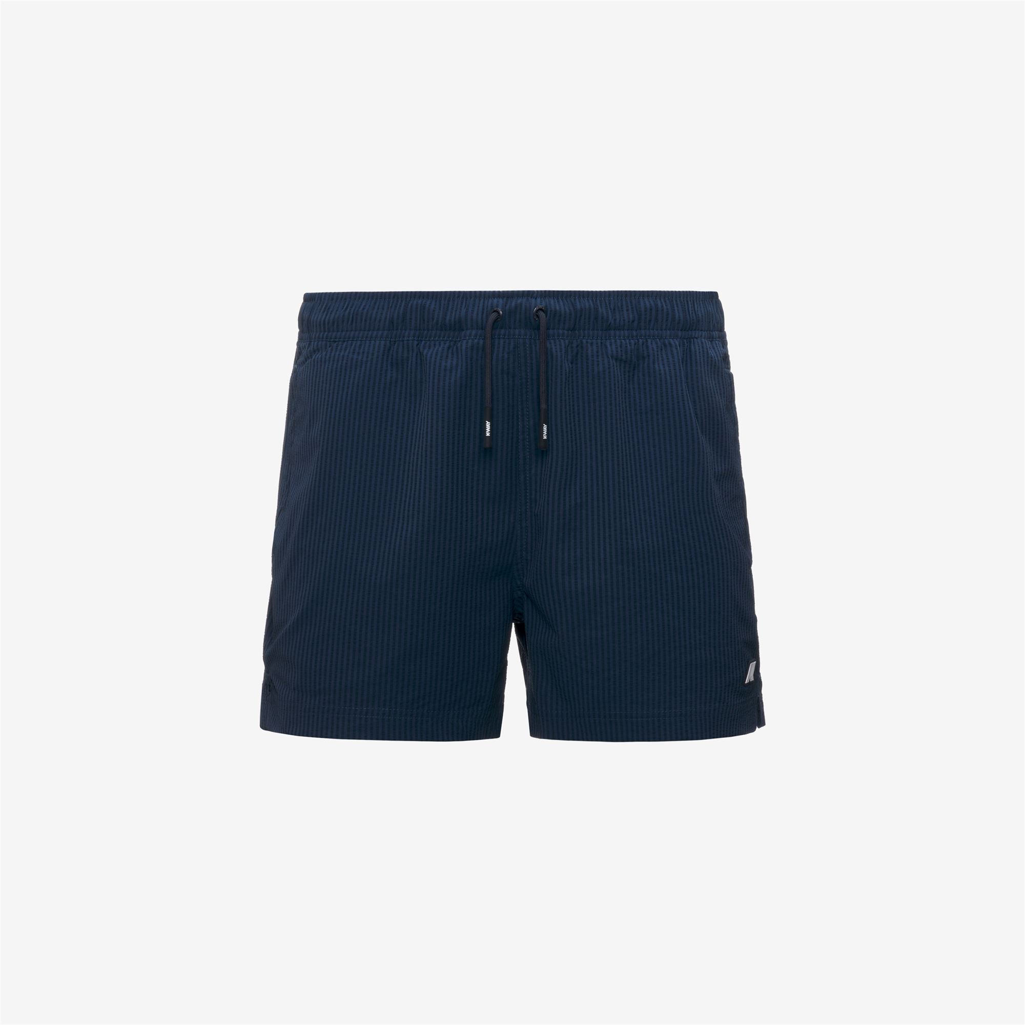 Bathing Suits_Man_HAZEL MID STRIPES BEACH_Swimming Trunks_Blue Insignia - Blue Depth - Commercial 1