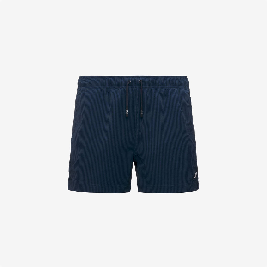 Bathing Suits_Man_HAZEL MID STRIPES BEACH_Swimming Trunks_Blue Insignia - Blue Depth - Commercial 1
