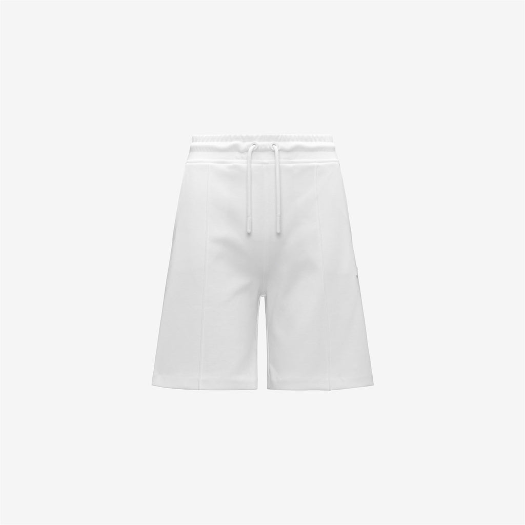 Shorts_Woman_LAVIGNE INTERLOCK_Sport Shorts_White - White - Commercial 1