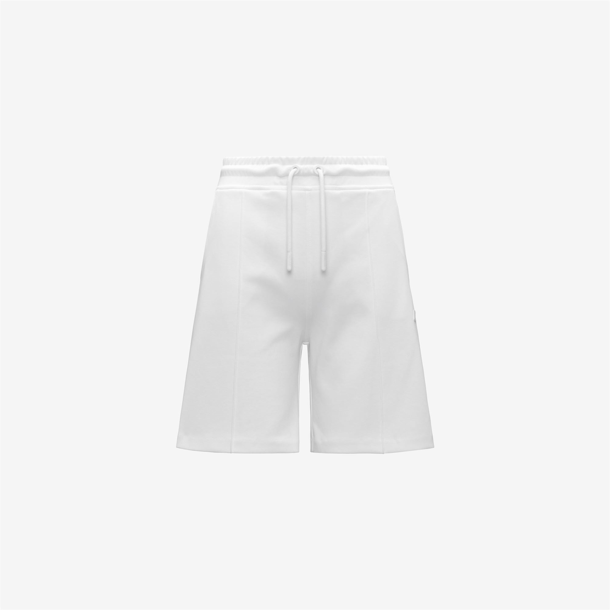 Shorts_Woman_LAVIGNE INTERLOCK_Sport Shorts_White - White - Commercial 1