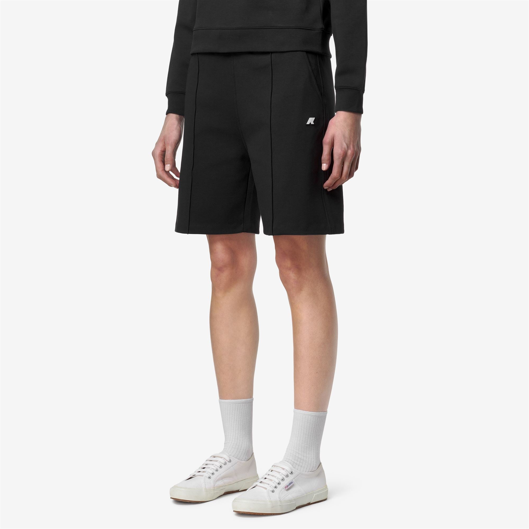 Shorts_Woman_LAVIGNE INTERLOCK_Sport Shorts_Black Pure - Black Pure - Commercial 5