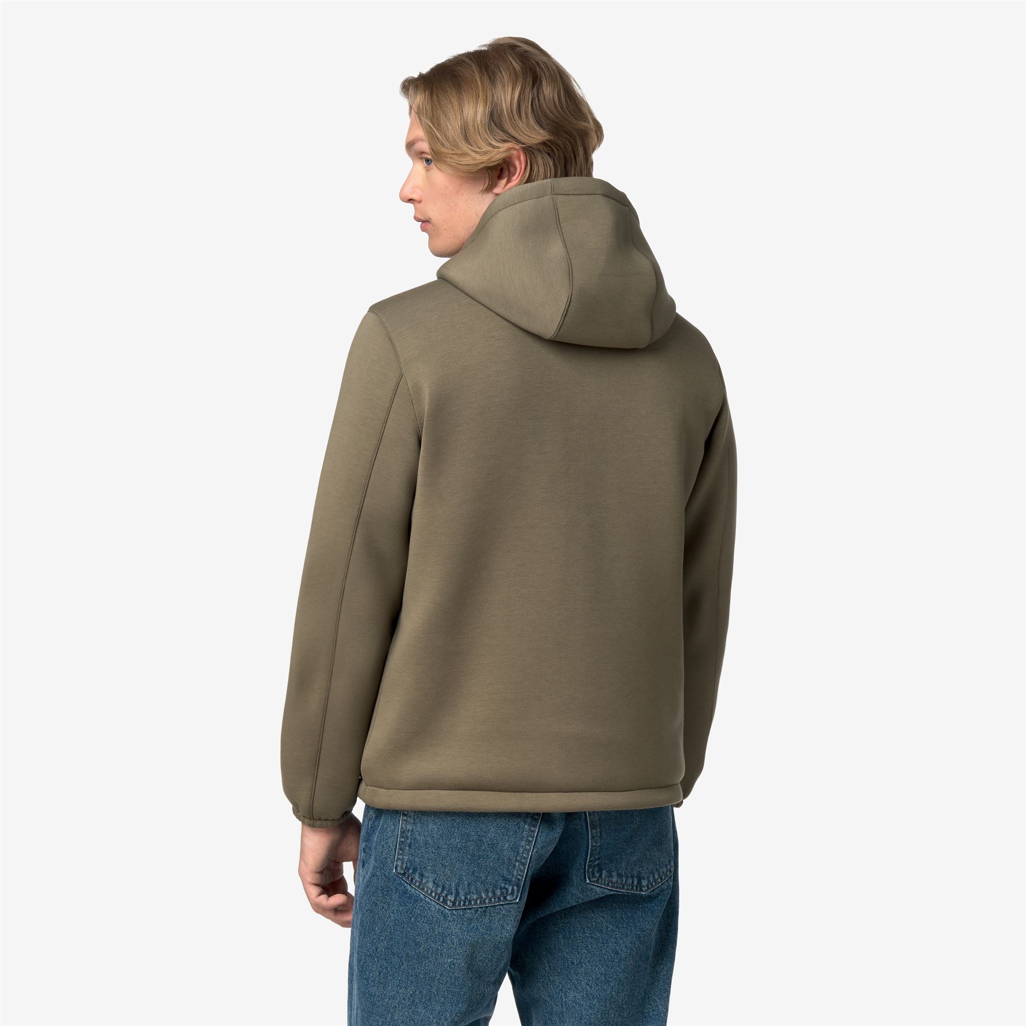 Jackets_Man_JACK SPACER NYLON DOUBLE_Short_Green Army - Blue Depth - Commercial 6