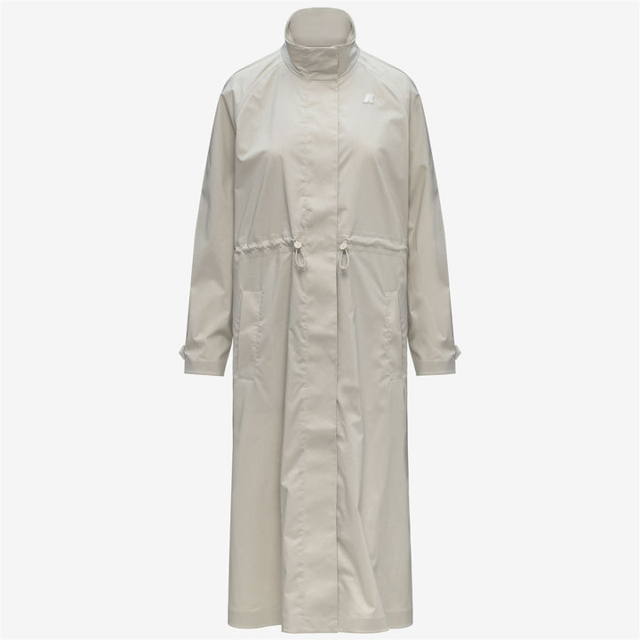 BARBREIN COTTON 3LAYERS AF - Vestes - Long - Femme - BEIGE LT 1