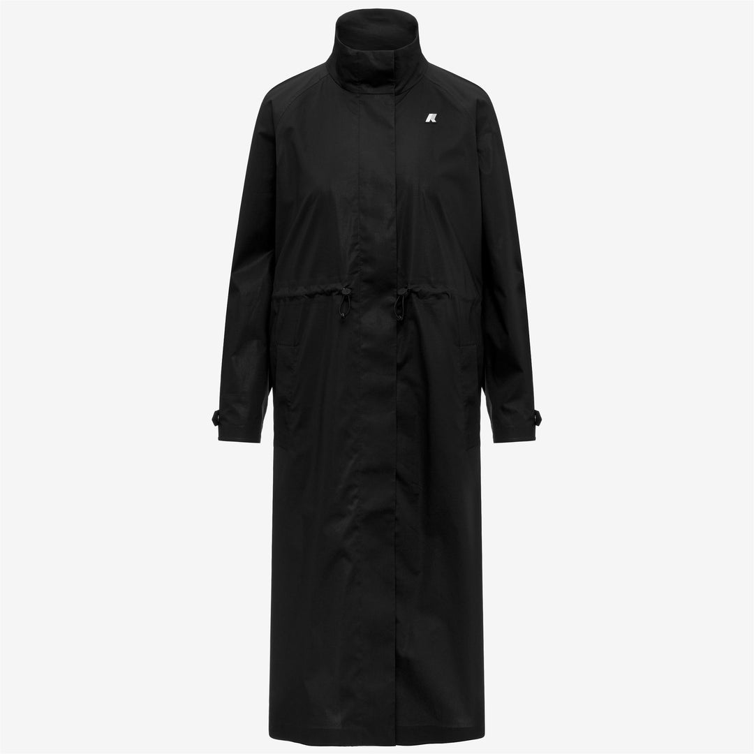 BARBREIN COTTON 3LAYERS AF - Vestes - Long - Femme - Black Pure-Black Pure 01