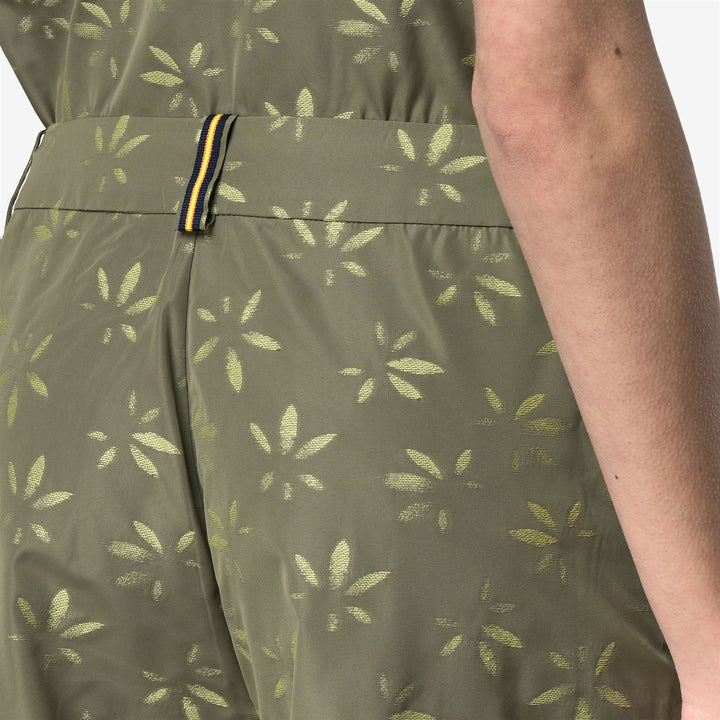 LAROSE EMBY JACQUARD - Shorts - Short de sport - Femme - GREEN-LIME JACQUARD-Green Lichen-Green Dk Lime 5