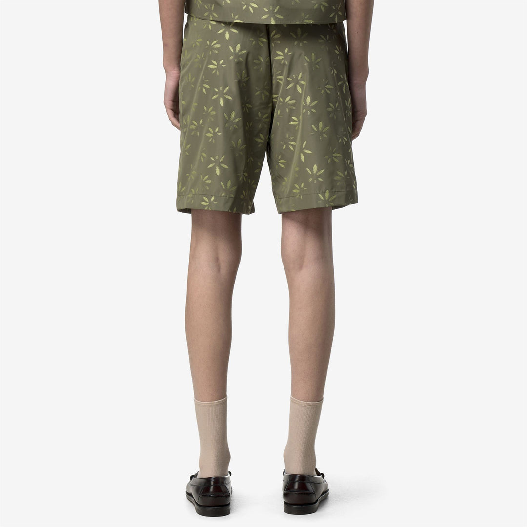 LAROSE EMBY JACQUARD - Shorts - Short de sport - Femme - GREEN-LIME JACQUARD-Green Lichen-Green Dk Lime main