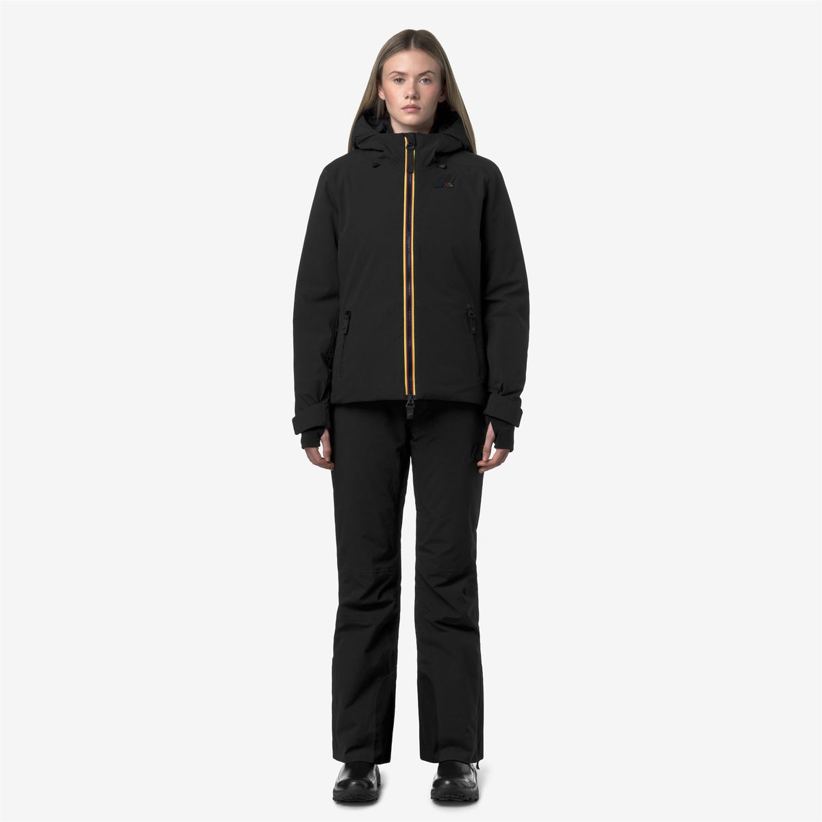 Pants_WOMAN_LURA 2L TWILL_Sport Trousers_Black Pure - Commercial 4