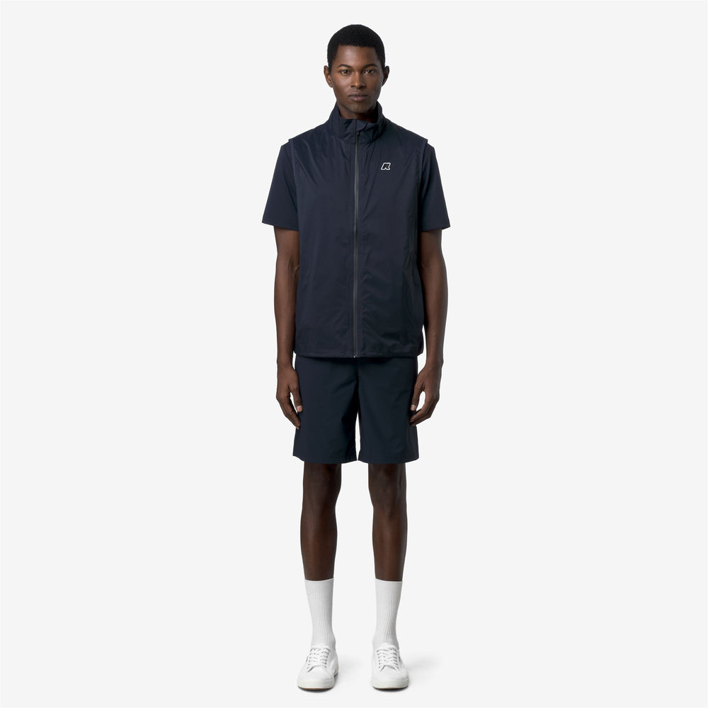 NESILIER TRAVEL - Shorts - Short de sport - Unisexe - Blue Depth 02