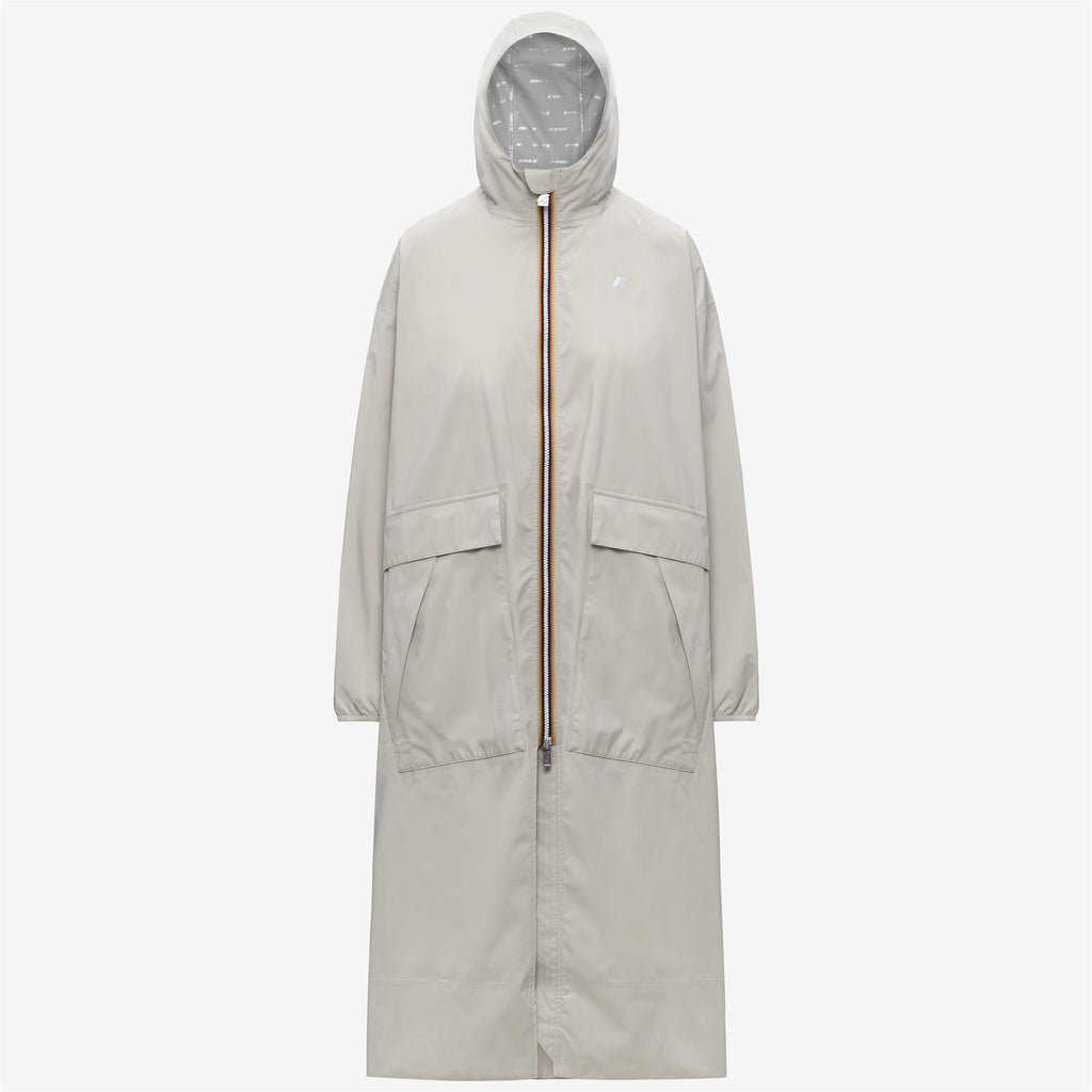 Jackets_Woman_PERNILLA STRETCH DOT_Long_BEIGE LT - Commercial 1