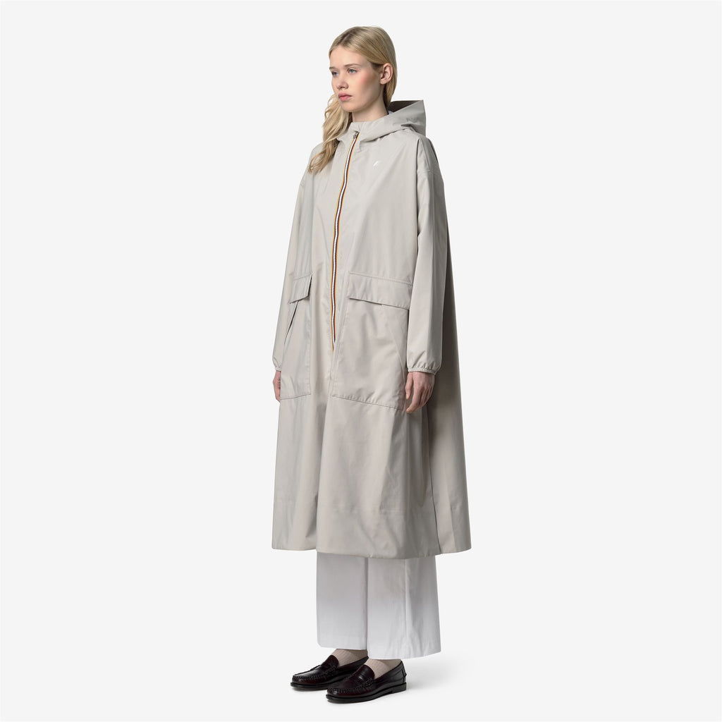 Jackets_Woman_PERNILLA STRETCH DOT_Long_BEIGE LT - Commercial 5