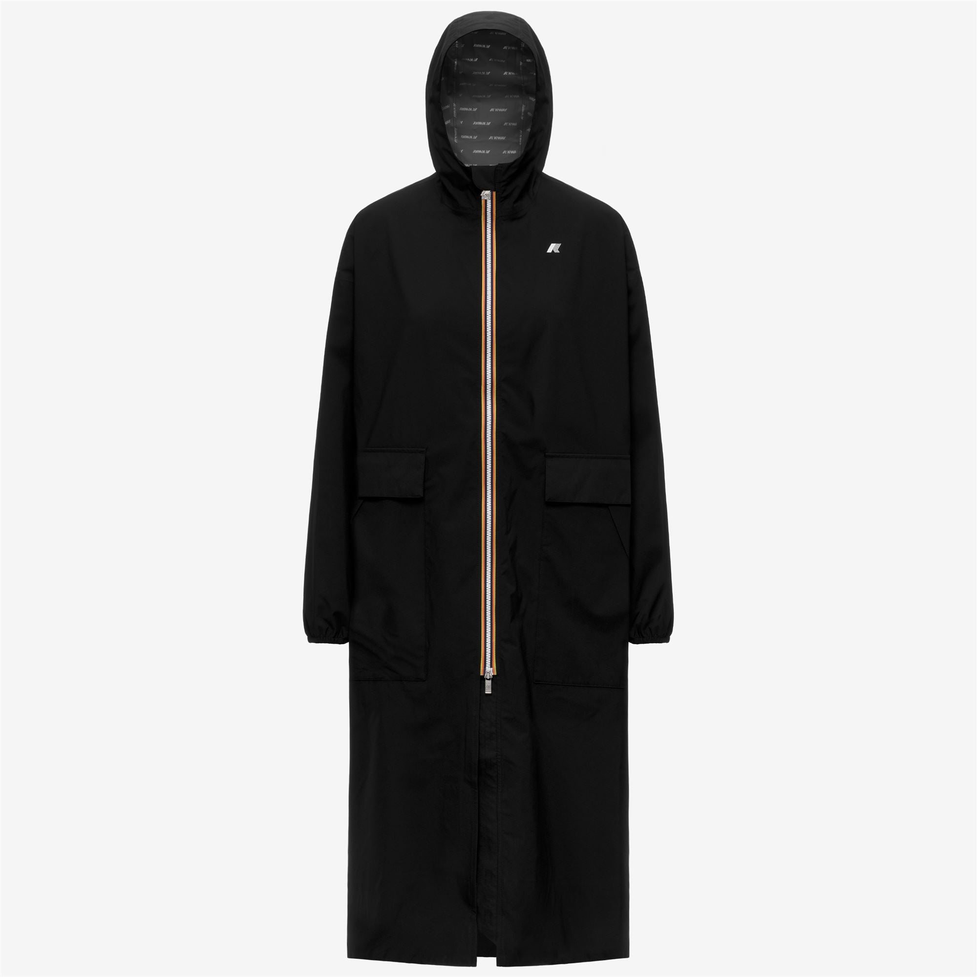 Jackets_Woman_PERNILLA STRETCH DOT_Long_Black Pure - Black Pure - Commercial 1