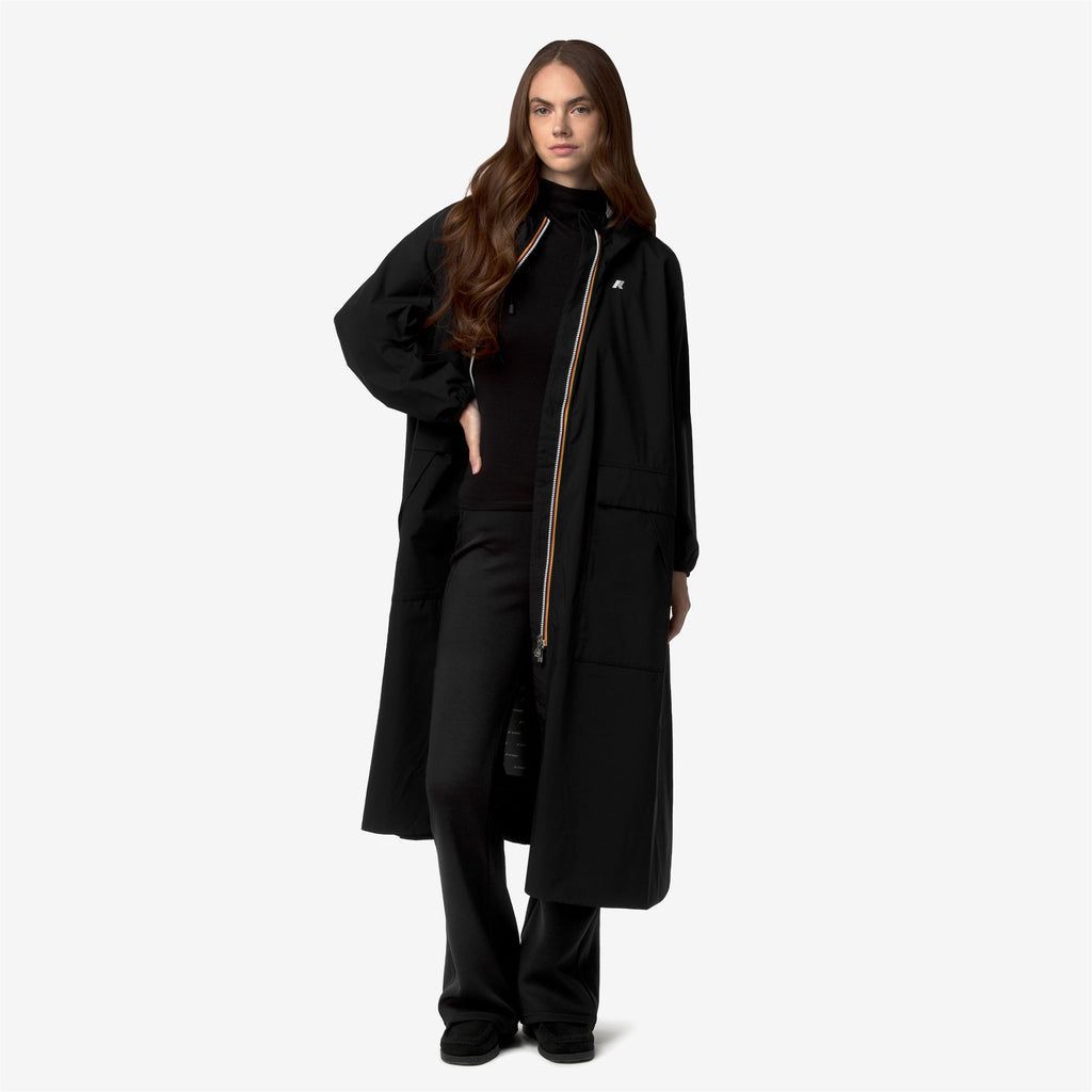 Jackets_Woman_PERNILLA STRETCH DOT_Long_Black Pure - Black Pure - Commercial 7