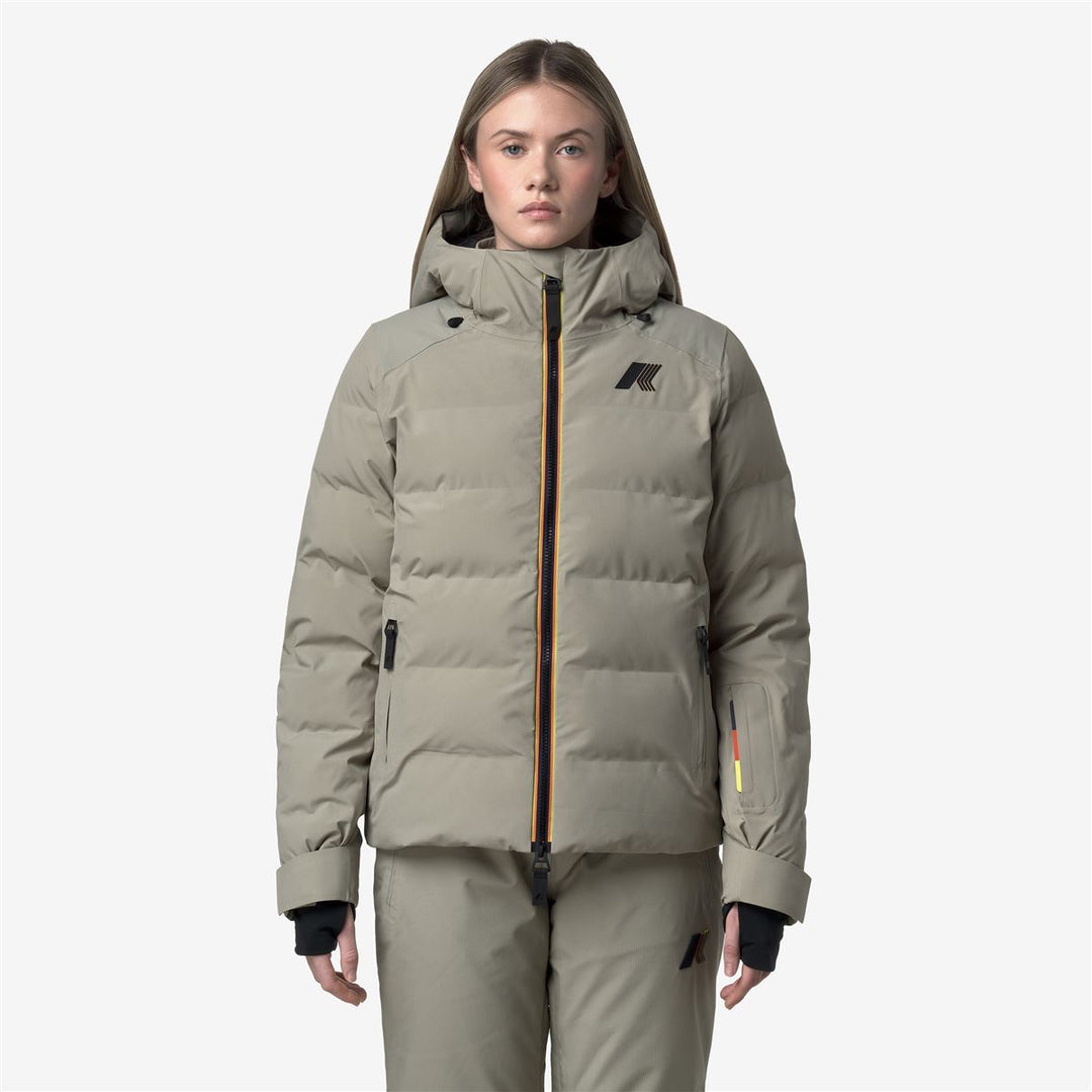 LATUEDA HQUILTED - Jackets - Mid - WOMAN - Green Oak main