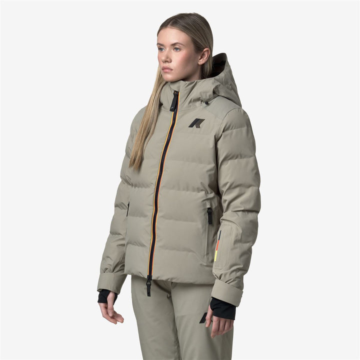 LATUEDA HQUILTED - Jackets - Mid - WOMAN - Green Oak 3