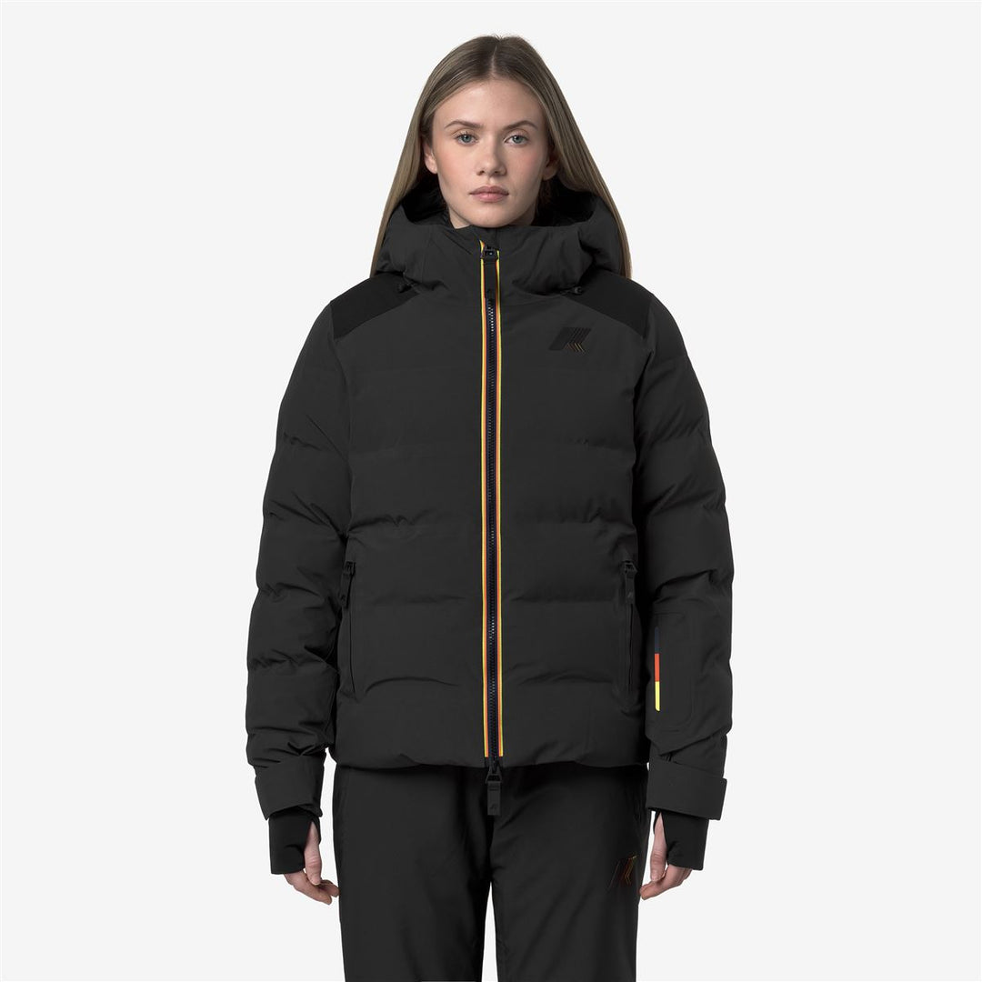 LATUEDA HQUILTED - Jackets - Mid - WOMAN - Black Pure main