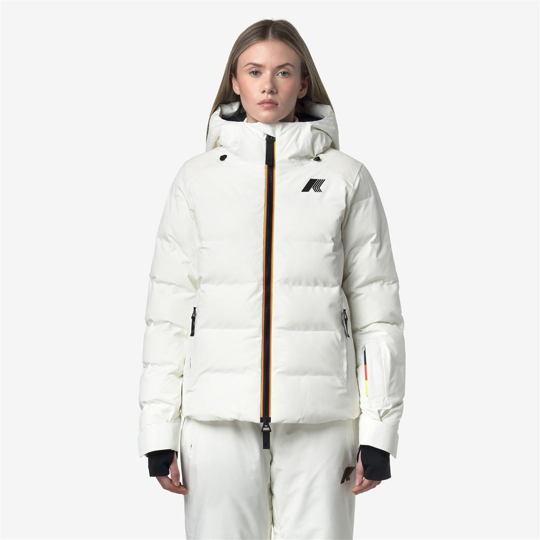 LATUEDA HQUILTED - Jackets - Mid - WOMAN - White Gardenia main