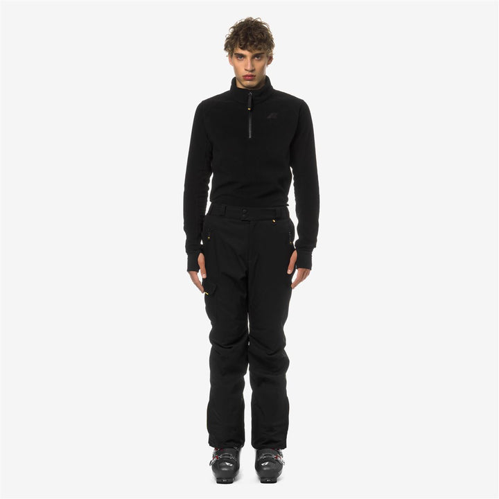 AVRIEUX MICROTWILL 2L - Pants - Sport Trousers - MAN - BLACK PURE