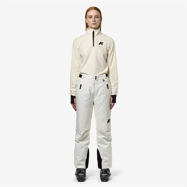 BONNEVAL MICROTWILL 2L - Pants - Sport Trousers - WOMAN - WHITE GARDENIA