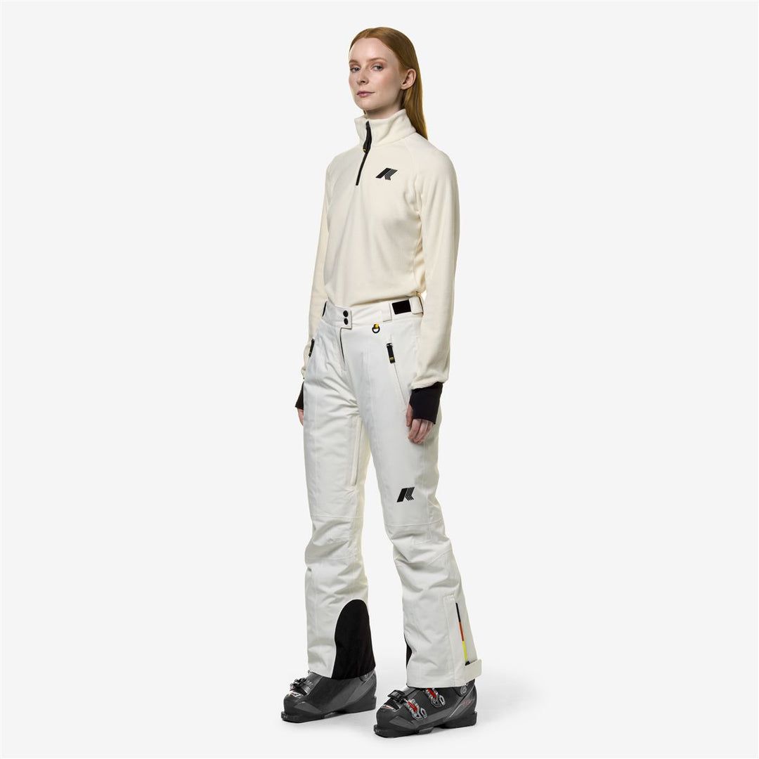 BONNEVAL MICROTWILL 2L - Pants - Sport Trousers - WOMAN - WHITE GARDENIA